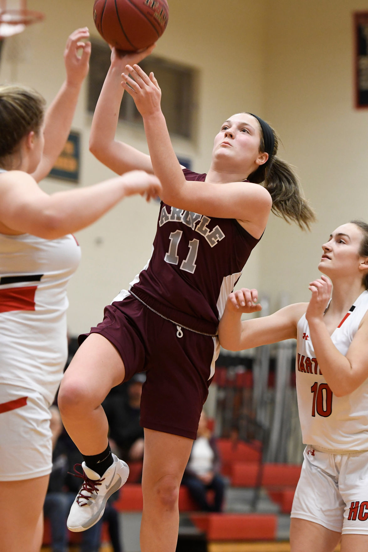Girls Basketball: Argyle at Hartford